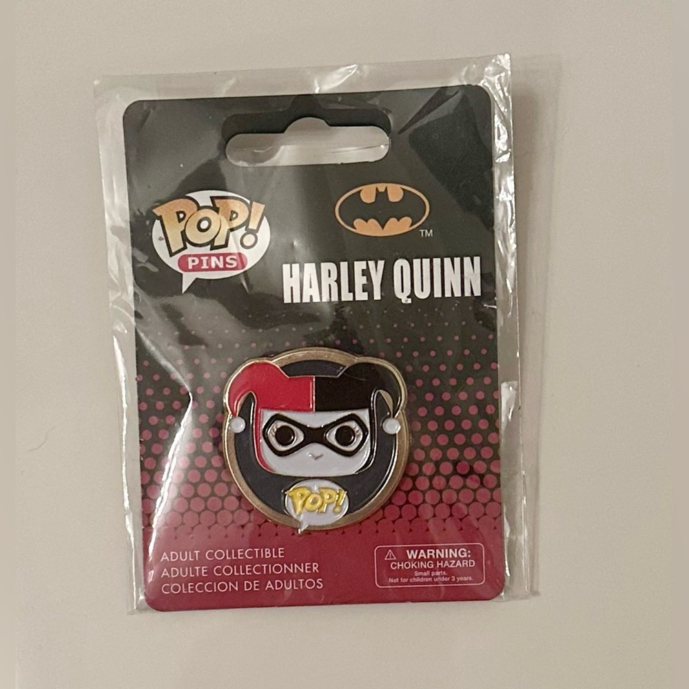 Harley Quinn Enamel Funko Pop! Pin (New in plastic!)